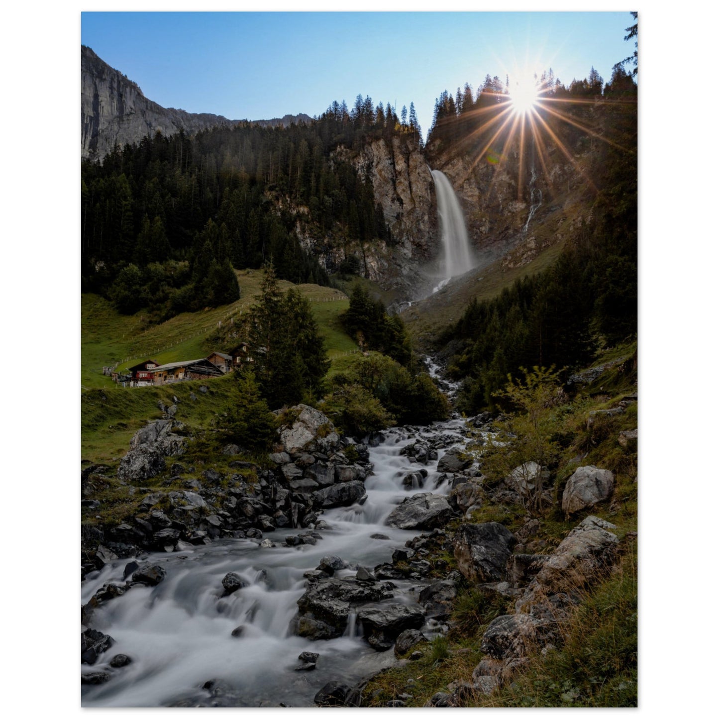 Stäubifall Wasserfall - Premium Poster