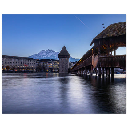 Kapellbrücke Luzern Forex-Druck