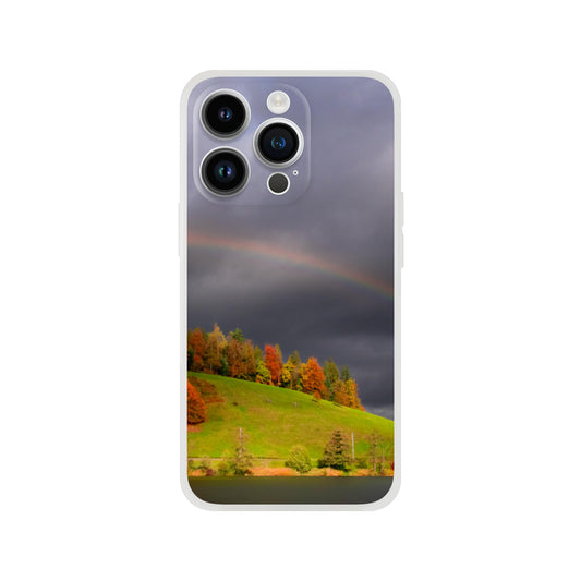 Regenbogenmotiv : Flexi-Case Handyhülle für iPhone und Samsung