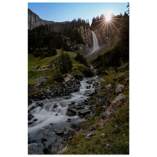 Stäubifall Waterfall - Premium Poster