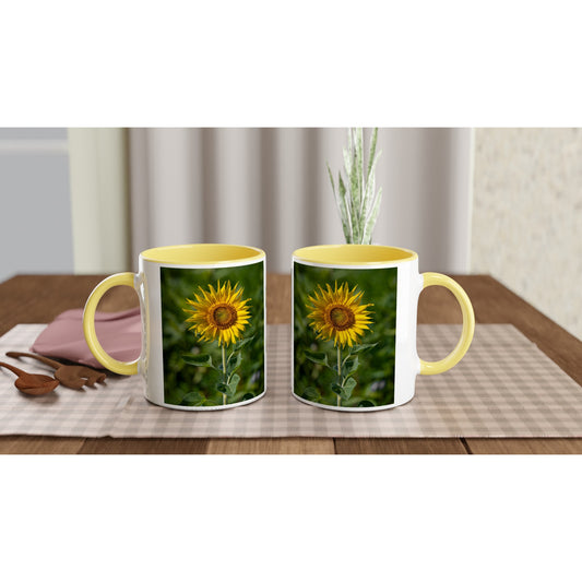 Sonnenblume Keramiktasse - Verschiedene Farben