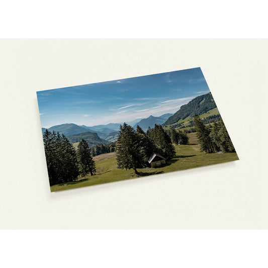 Weitblick von der Ibergeregg Grusskarten-Set mit 10 Karten (2-seitig, mit Umschläge)