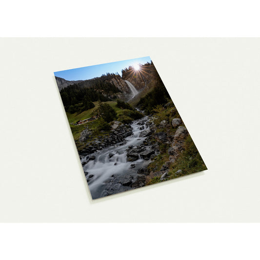 Stäubifall waterfall - set of 10 postcards with envelopes 