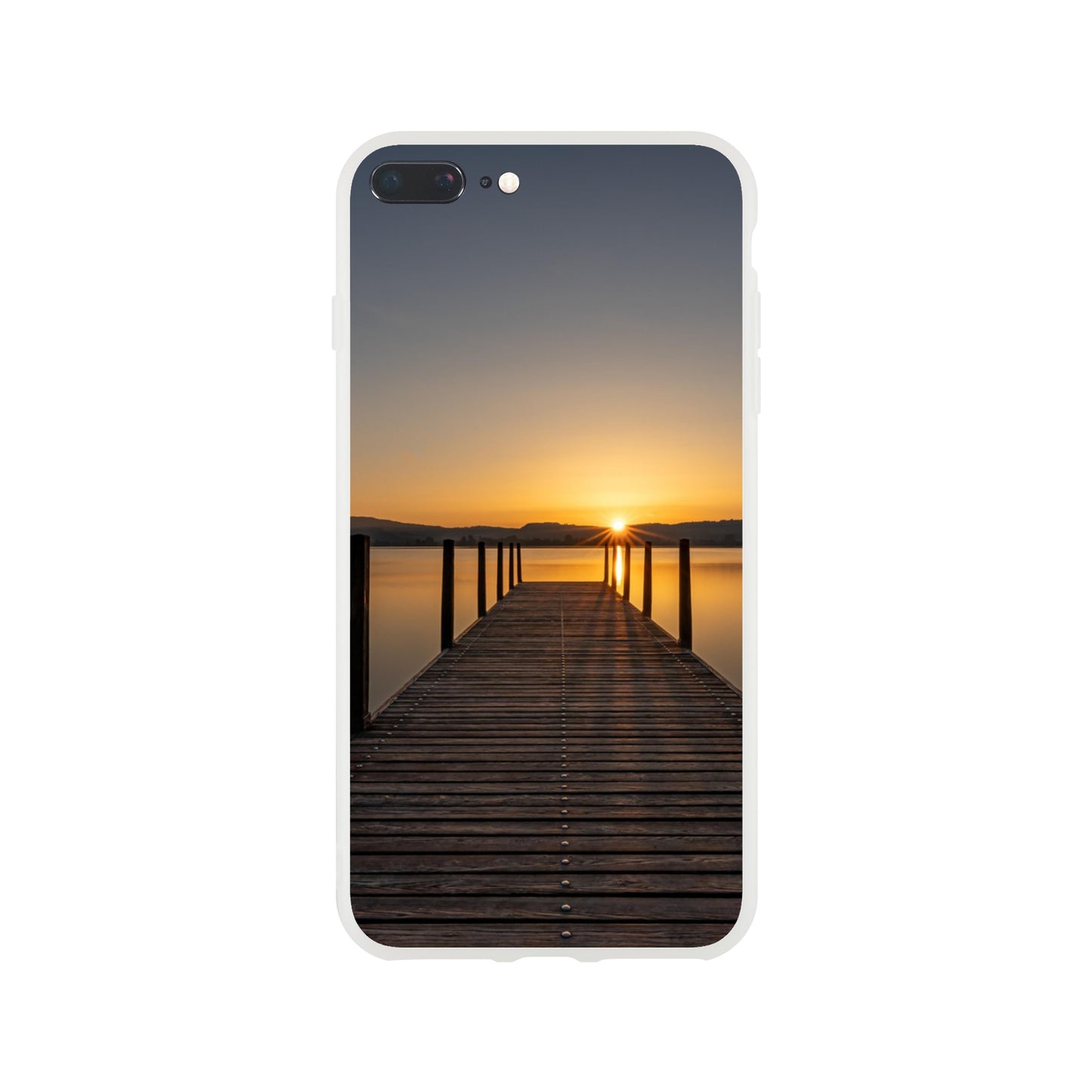 Sonnenaufgang am Zugersee - Handyhülle (Iphone oder Samsung)