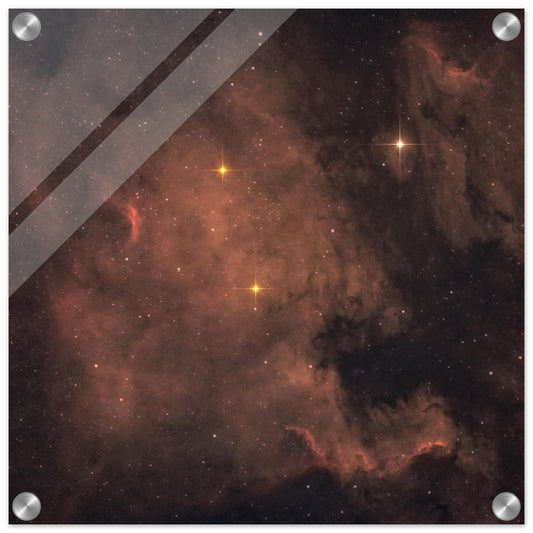 Astro Nordamerikanebel NGC 7000 - Acrylglasdruck