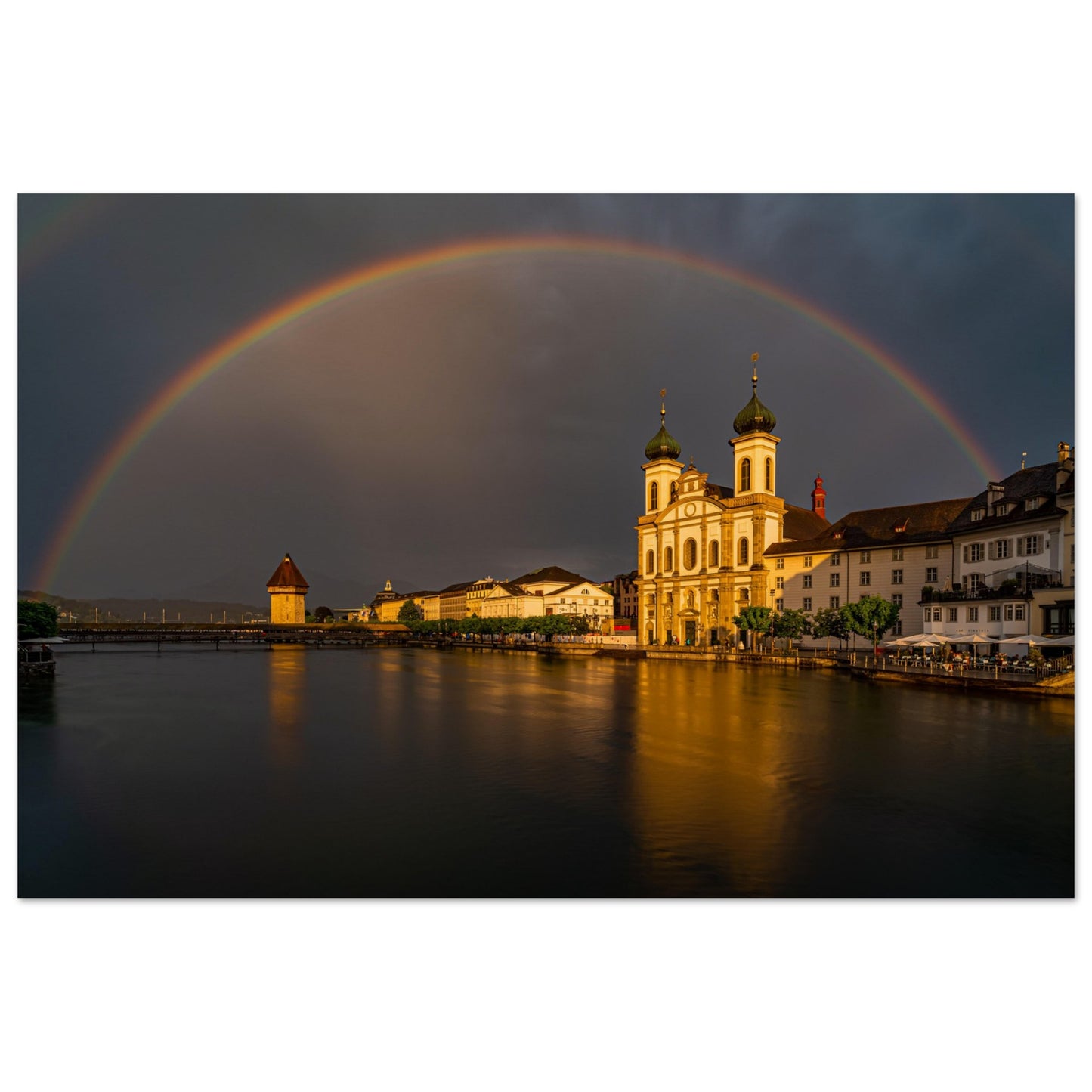 Regenbogen Luzern - Premium Poster